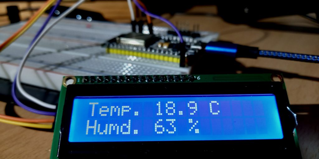 Recepción de mensajes MQTT mostrados en un display LCD con ESP32